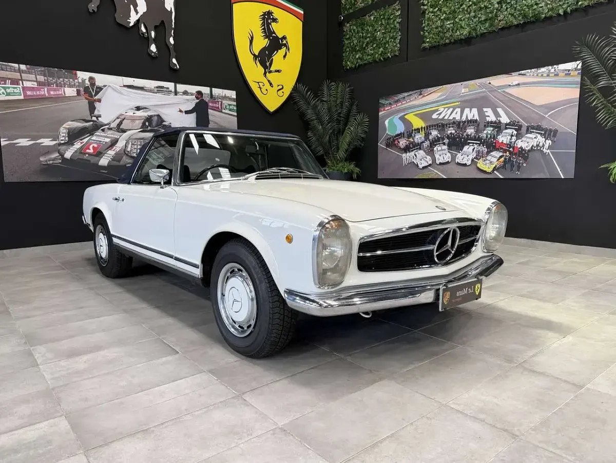 Usata Mercedes SL280 170 CV (125 kW) 1969 Bianco Cabrio