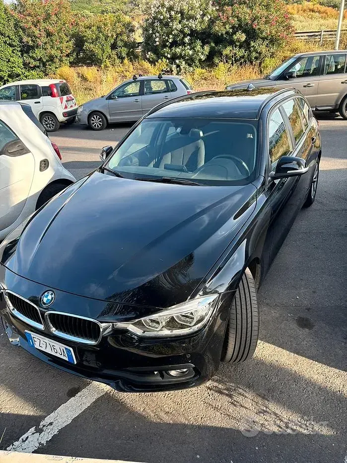 Usata BMW 316 Advantage 116 CV (85 kW) 2019 Nero Station wagon