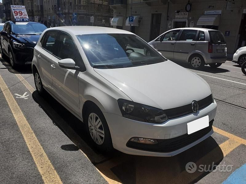 Usata VW Polo 60 CV (44 kW) 2017 Bianco Berlina