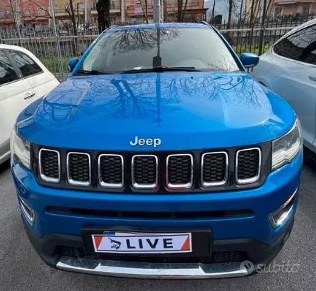 Usata Jeep Compass 140 CV (102 kW) 2018 Blu SUV