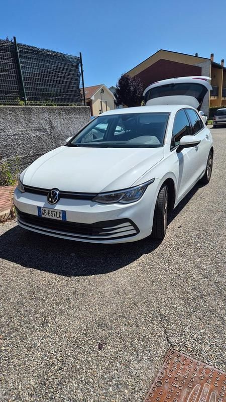 Usata VW Golf VII 116 CV (85 kW) 2020 Bianco Berlina