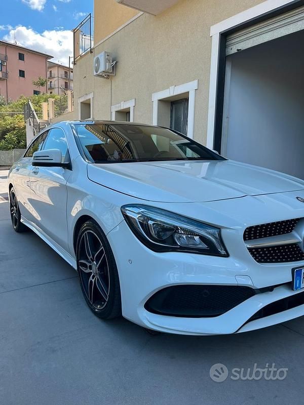Usata Mercedes CLA220 177 CV (130 kW) 2016 Bianco Berlina