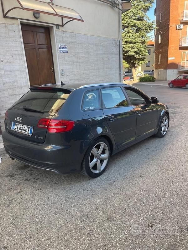 Usata Audi A3 140 CV (102 kW) 2009 Grigio Utilitaria