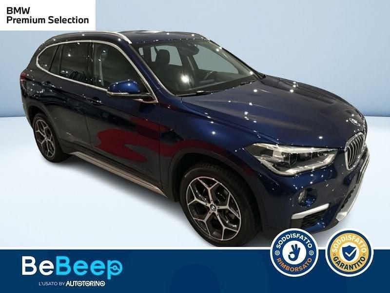 Usata BMW X1 xLine 150 CV (110 kW) 2018 Blu metallizzato SUV