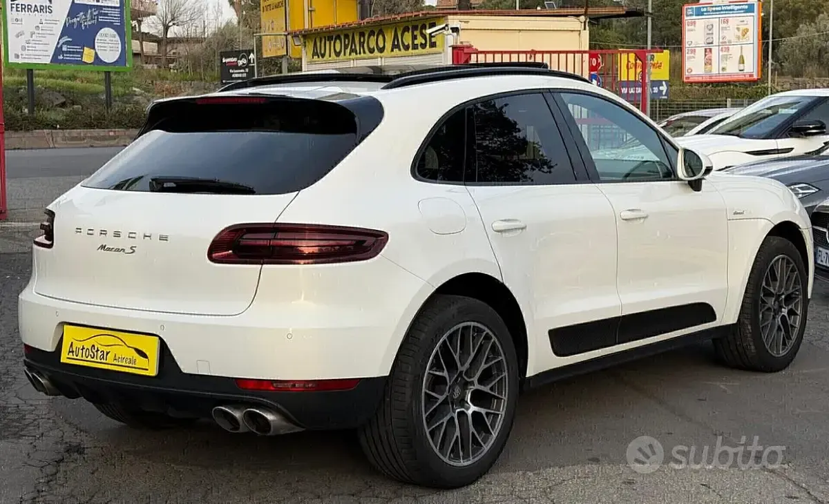 Usata Porsche Macan S 250 CV (183 kW) 2015 Bianco SUV