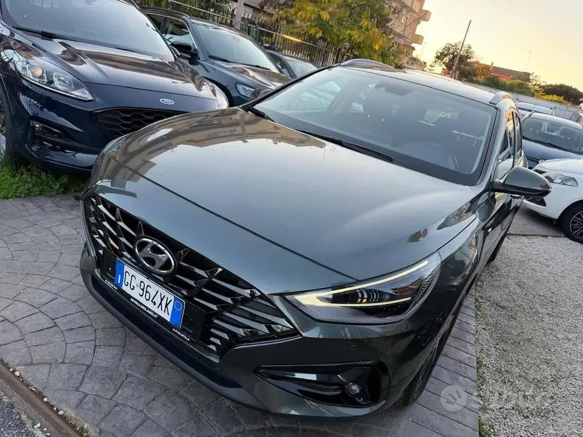 Usata Hyundai i30 Prime 116 CV (85 kW) 2021 Grigio scuro Station wagon