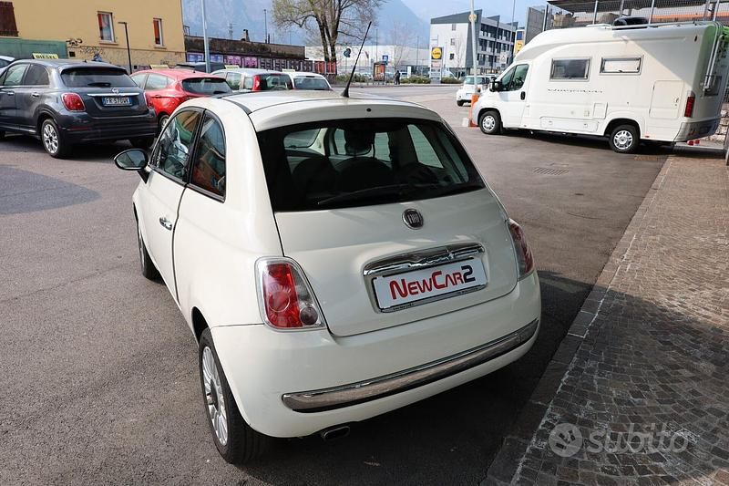 Usata Fiat 500 Lounge 69 CV (50 kW) 2012 Bianco Berlina