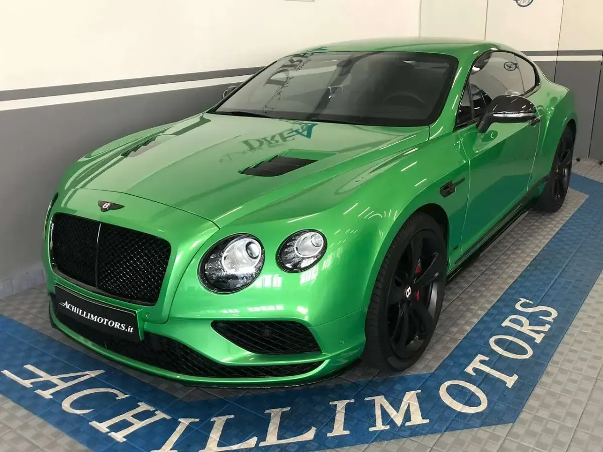 Usata Bentley Continental GT 528 CV (388 kW) 2017 Apple green Coupé