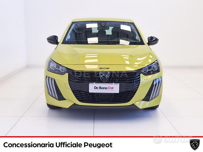 Usata Peugeot 208 Active 75 CV (55 kW) 2024 Giallo Utilitaria