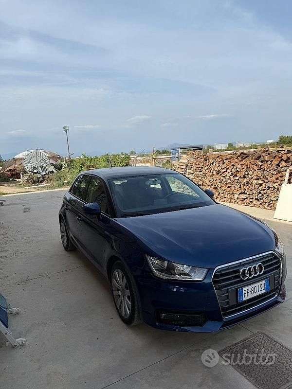 Usata Audi A1 90 CV (66 kW) 2016 Blu Berlina