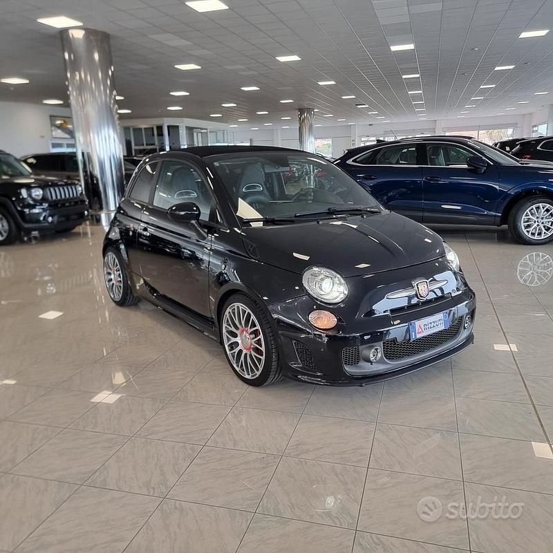 Usata Abarth 595C Turismo 160 CV (117 kW) 2016 Nero Cabrio