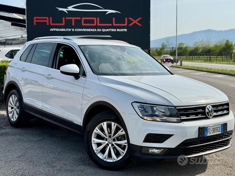 Usata VW Tiguan Business 125 CV (91 kW) 2017 Bianco SUV