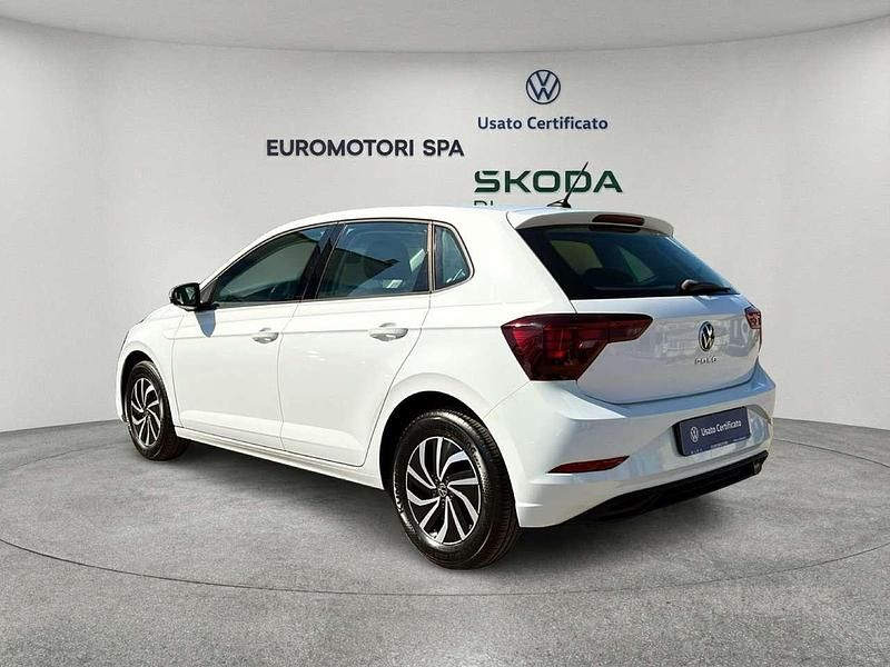 Usata VW Polo Life 95 CV (69 kW) 2023 Bianco Utilitaria