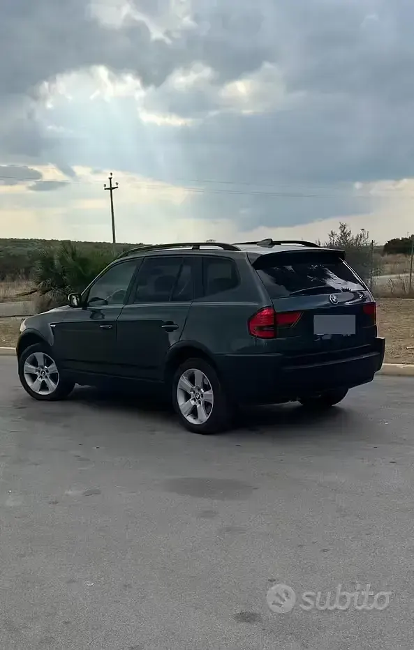 Usata BMW X3 150 CV (110 kW) 2005 Verde SUV
