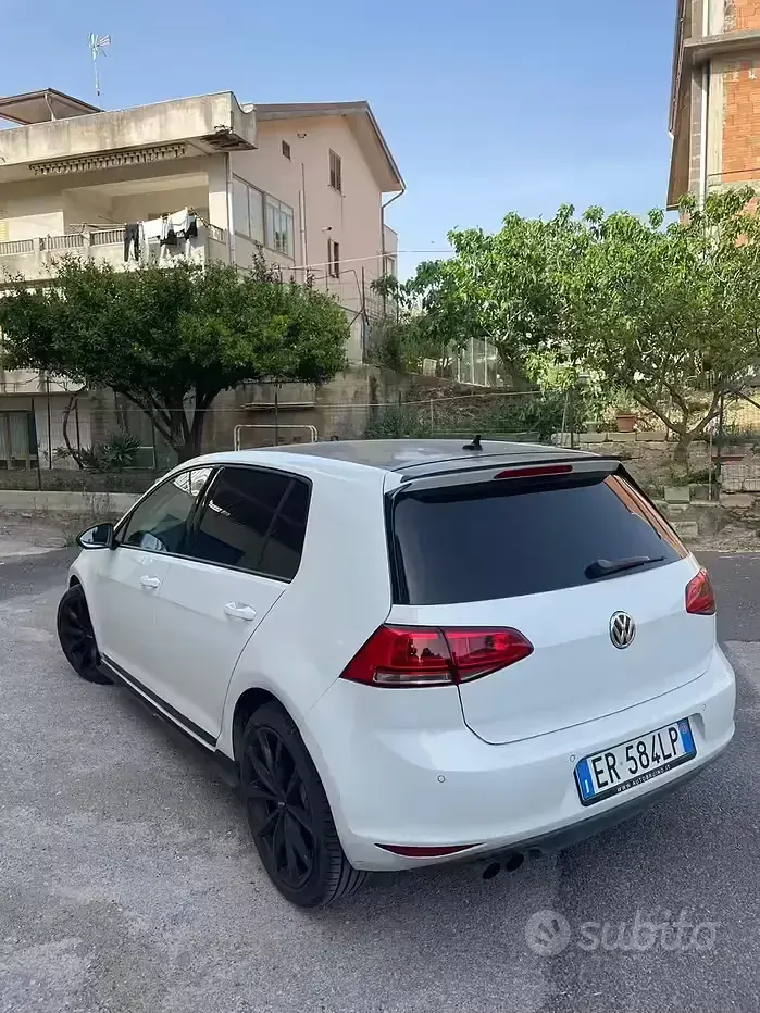 Brugt VW Golf VII 122 HK (89 kW) 2013 Hvid Sedan