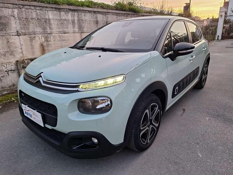 Usata Citroën C3 Feel 82 CV (60 kW) 2017 Verde Utilitaria