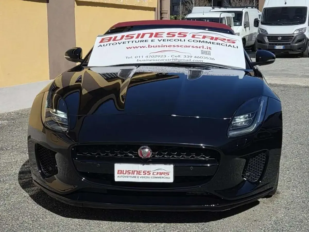 Usata Jaguar F-Type 340 CV (250 kW) 2018 Nero Cabrio