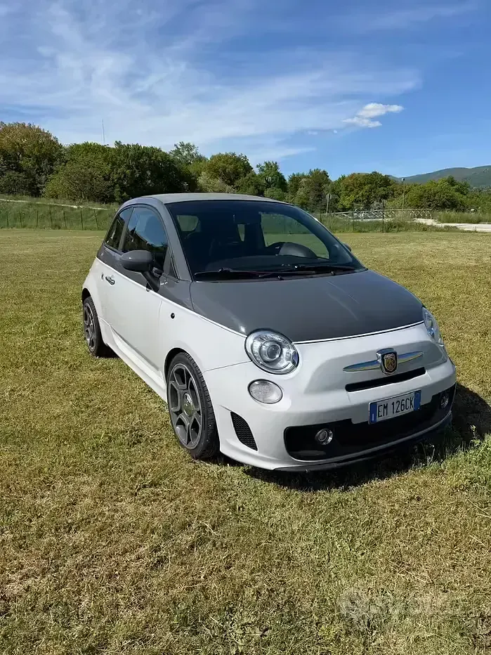 Usata Abarth 500C 140 CV (102 kW) 2012 Grigio Cabrio