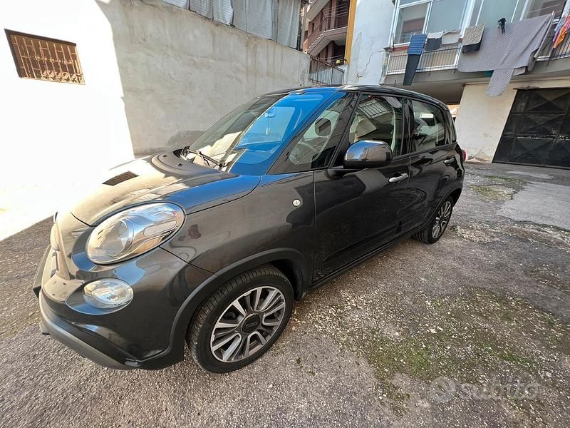 Usata Fiat 500L Cross 95 CV (69 kW) 2019 Grigio Monovolume