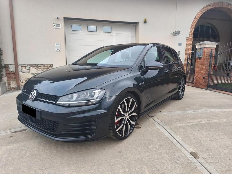 Usata VW Golf VII GTD 184 CV (135 kW) 2016 Nero Berlina