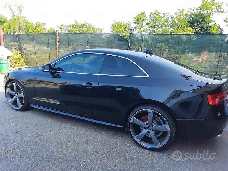 Usata Audi A5 S-Line 190 CV (139 kW) 2010 Nero Coupé