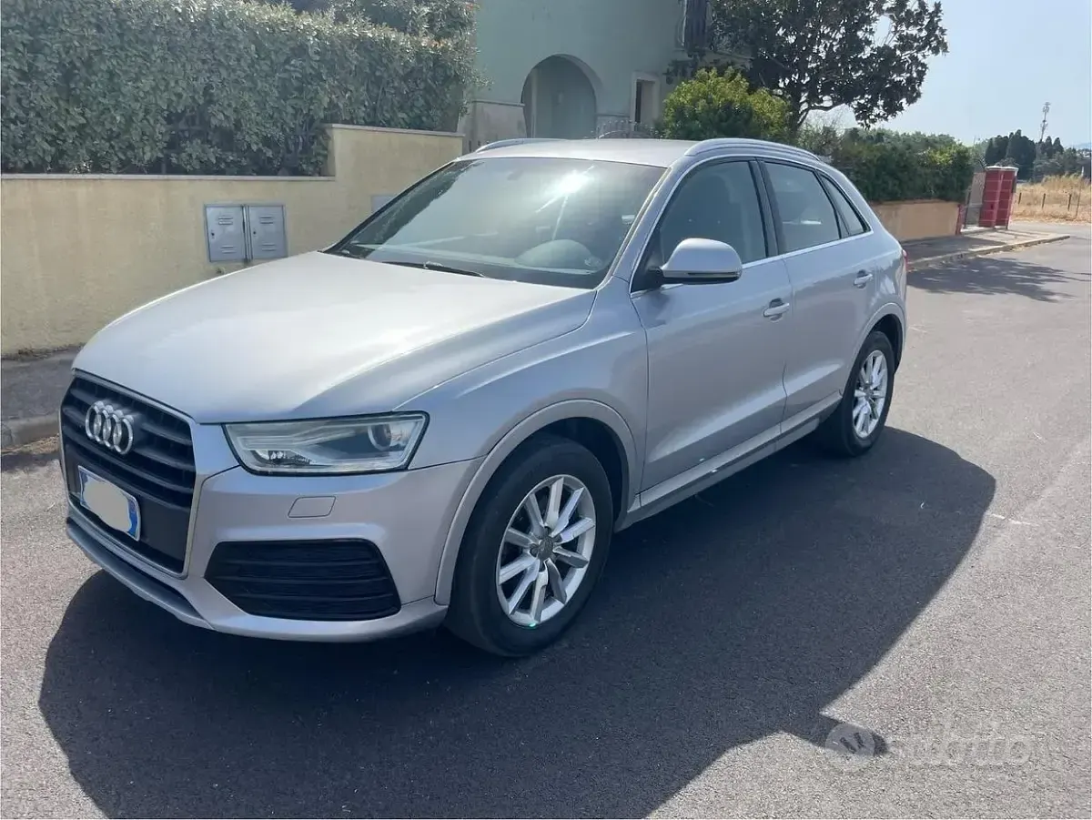 Usata Audi Q3 150 CV (110 kW) 2017 Grigio SUV