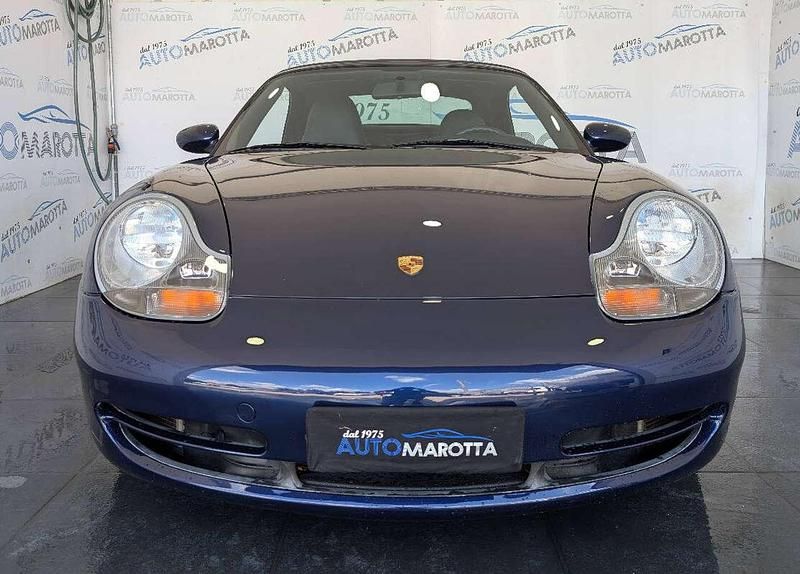 Usata Porsche 911 Carrera 4 Cabriolet 300 CV (220 kW) 2001 Blu/azzurro Cabrio