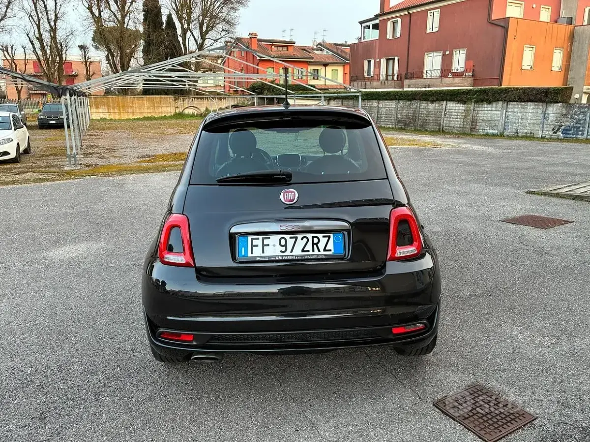 Usata Fiat 500 S 69 CV (50 kW) 2016 Nero Berlina
