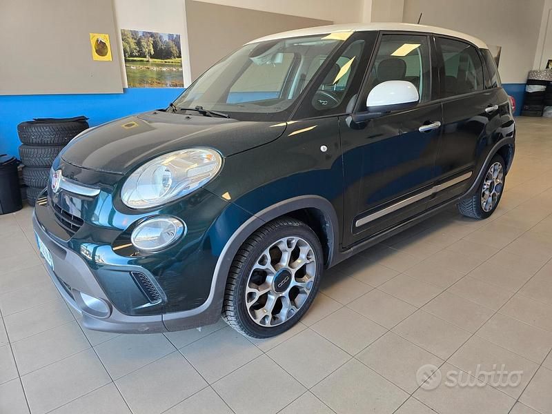 Usata Fiat 500L 120 CV (88 kW) 2014 Verde Monovolume