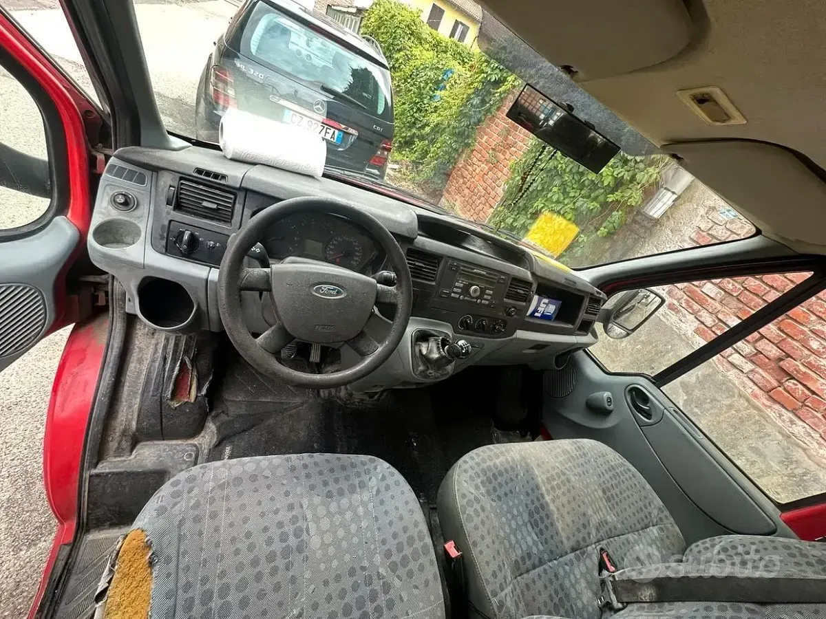 Usata Ford Transit 2008 Rosso Berlina