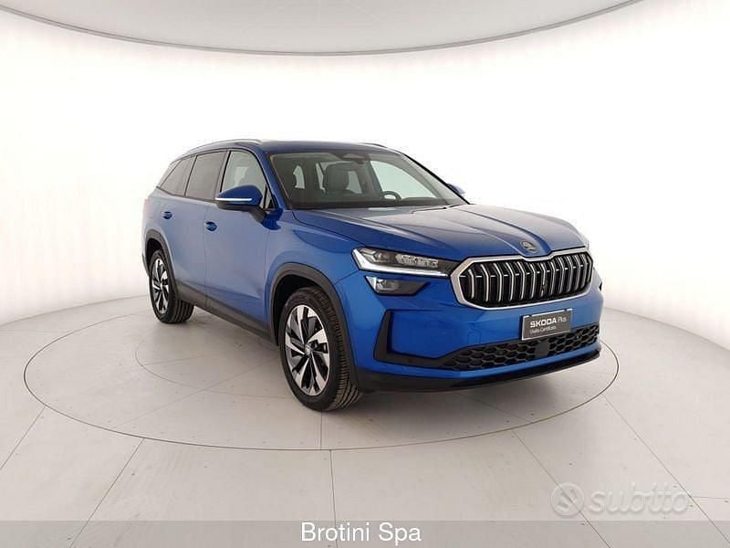 Usata Skoda Kodiaq Style 204 CV (150 kW) 2024 Blu metallizzato SUV