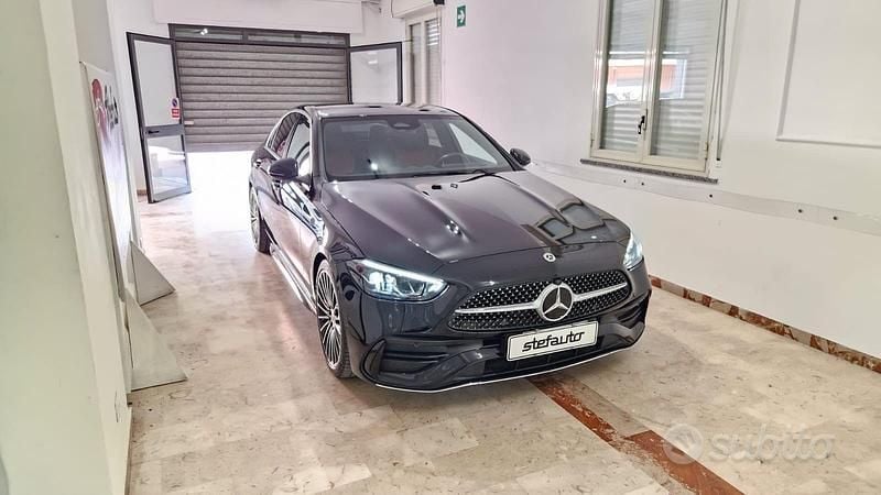 Usata Mercedes C220 Premium Plus 200 CV (147 kW) 2022 Nero Berlina