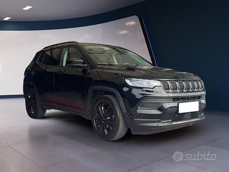 Usata Jeep Compass Night Eagle 131 CV (96 kW) 2022 Nero SUV