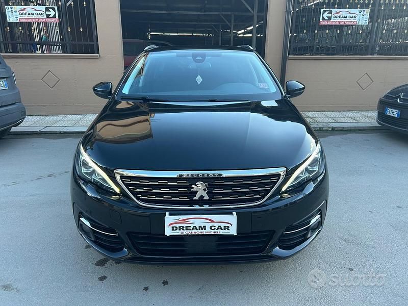 Usata Peugeot 308 Allure 120 CV (88 kW) 2017 Nero Station wagon