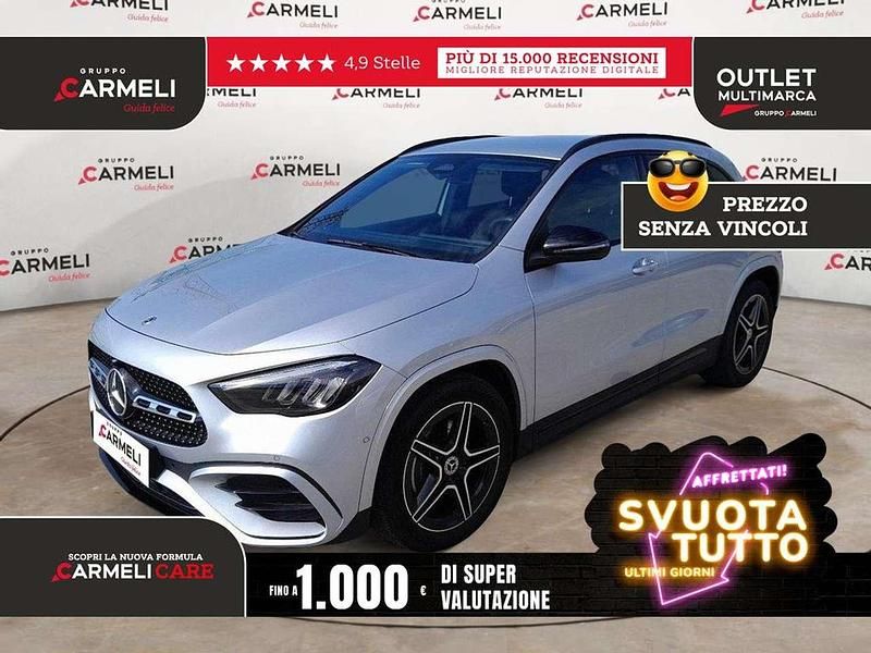 Argento metallizzato Usata 2024 Mercedes GLA200 AMG Line Premium SUV | 40.900 € (Buon prezzo) - Immagine 1/4