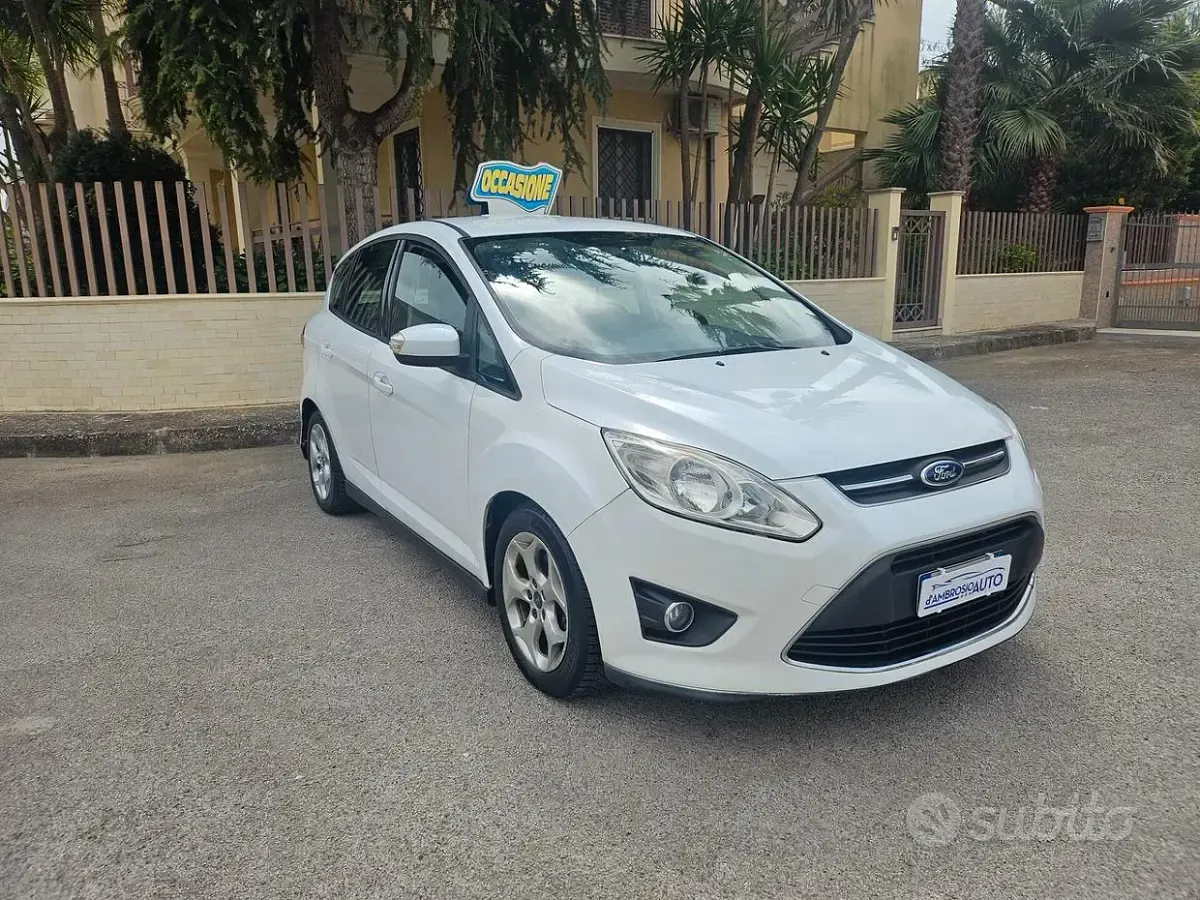 Usata Ford C-MAX 115 CV (84 kW) 2013 Bianco Monovolume