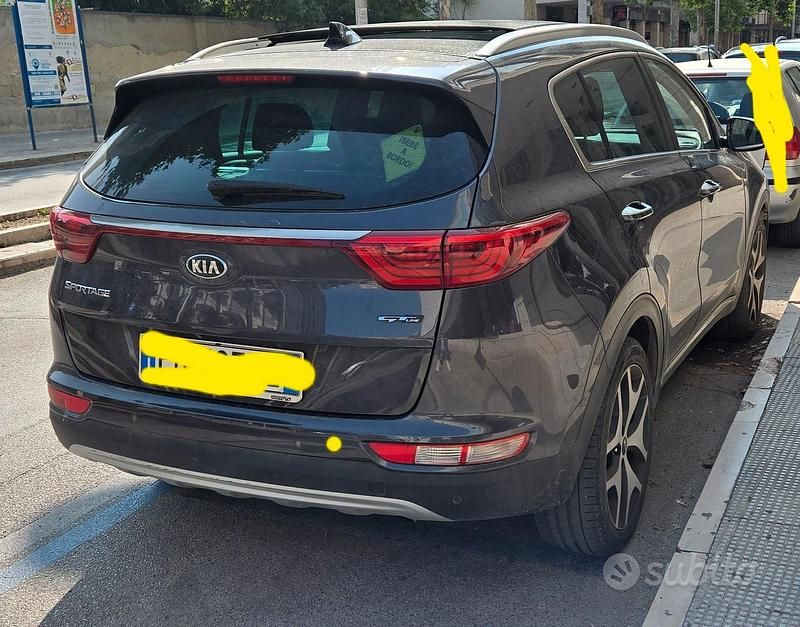 Usata Kia Sportage GT-Line 141 CV (103 kW) 2017 Grigio SUV