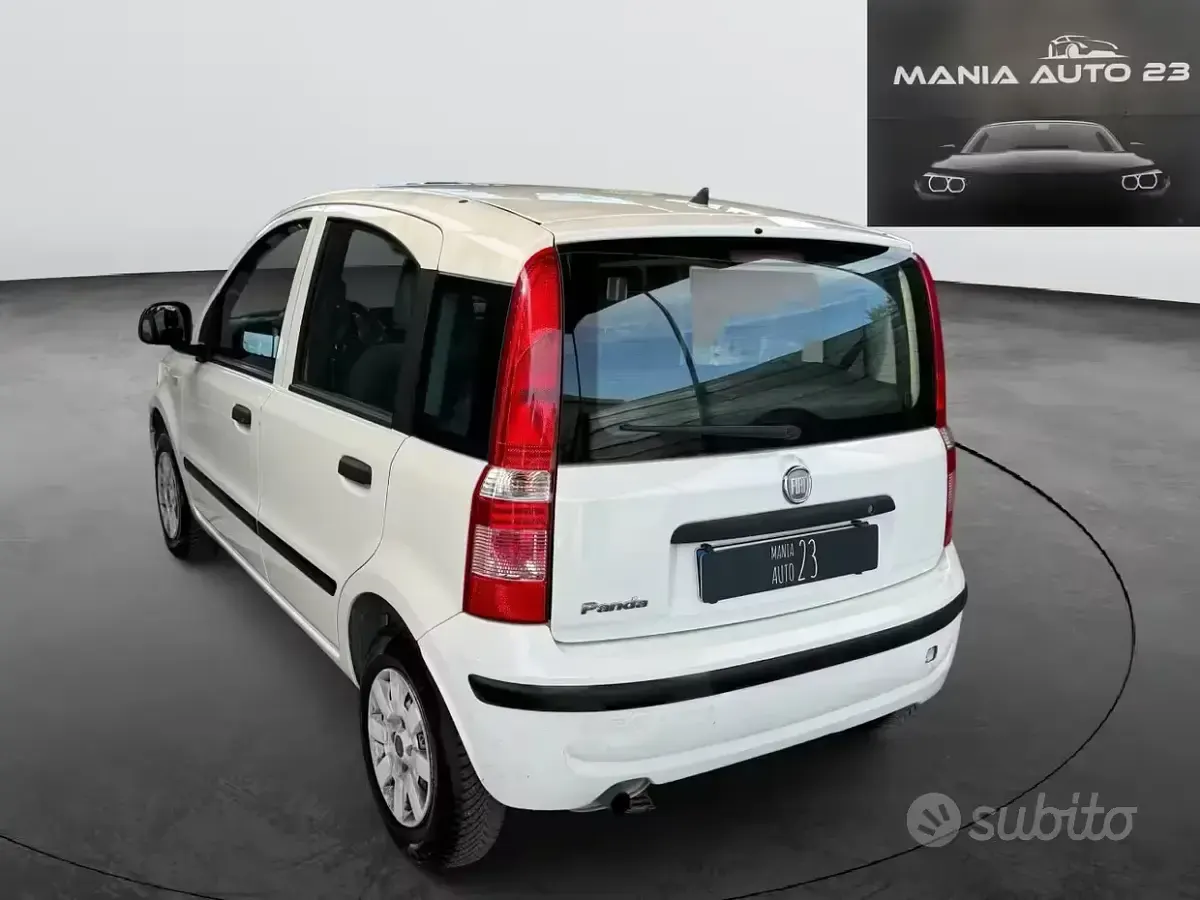 Usata Fiat Panda 75 CV (55 kW) 2011 Bianco Utilitaria