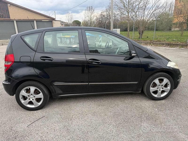 Usata Mercedes A150 Avantgarde 95 CV (69 kW) 2009 Nero Berlina