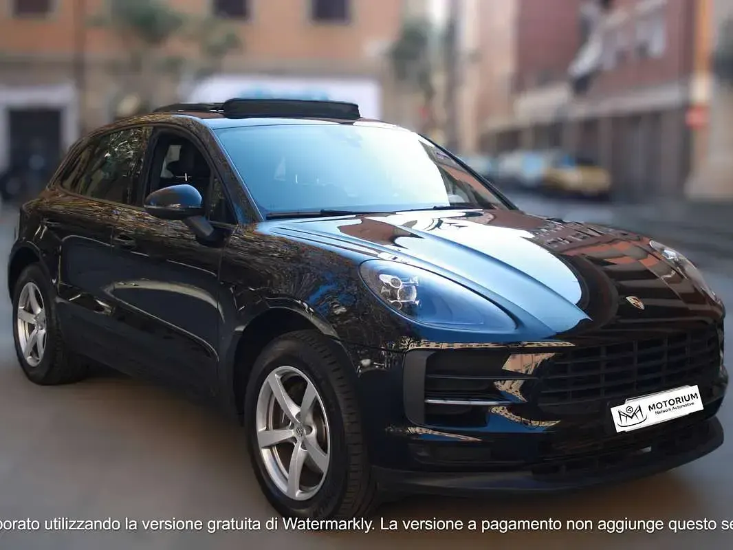Usata Porsche Macan 245 CV (180 kW) 2019 Nero SUV
