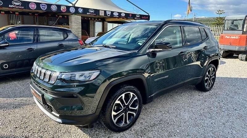 Verde Usata 2021 Jeep Compass Limited SUV | 17.499 € (Cara) - Immagine 1/4