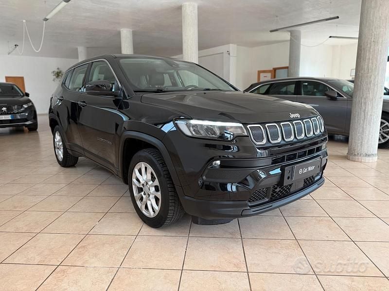 Usata Jeep Compass Longitude 130 CV (95 kW) 2021 Nero SUV