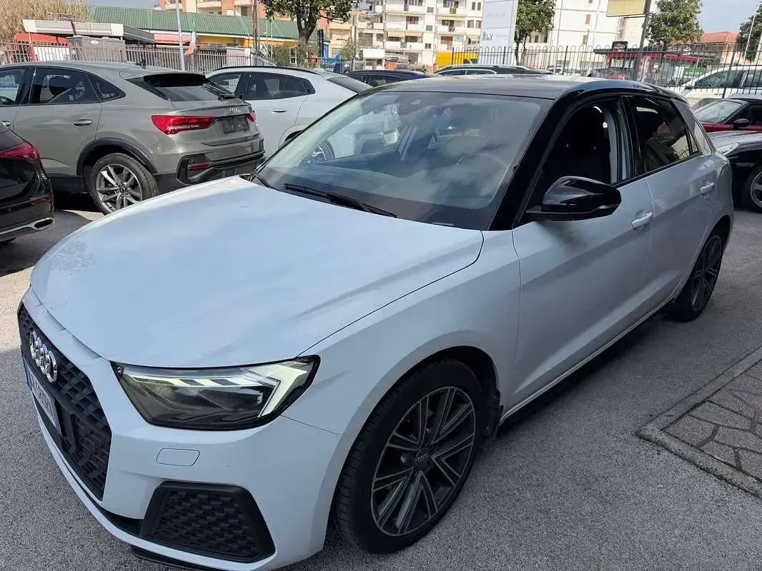Usata Audi A1 Sportback Advanced 116 CV (85 kW) 2020 Bianco Utilitaria