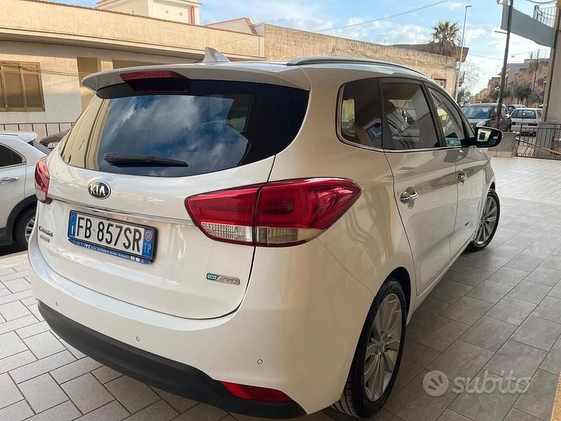 Usata Kia Carens 141 CV (103 kW) 2016 Bianco Monovolume