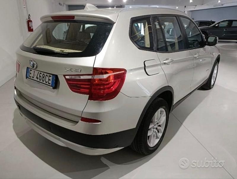 Usata BMW X3 Sport Line 184 CV (135 kW) 2014 Giallo SUV