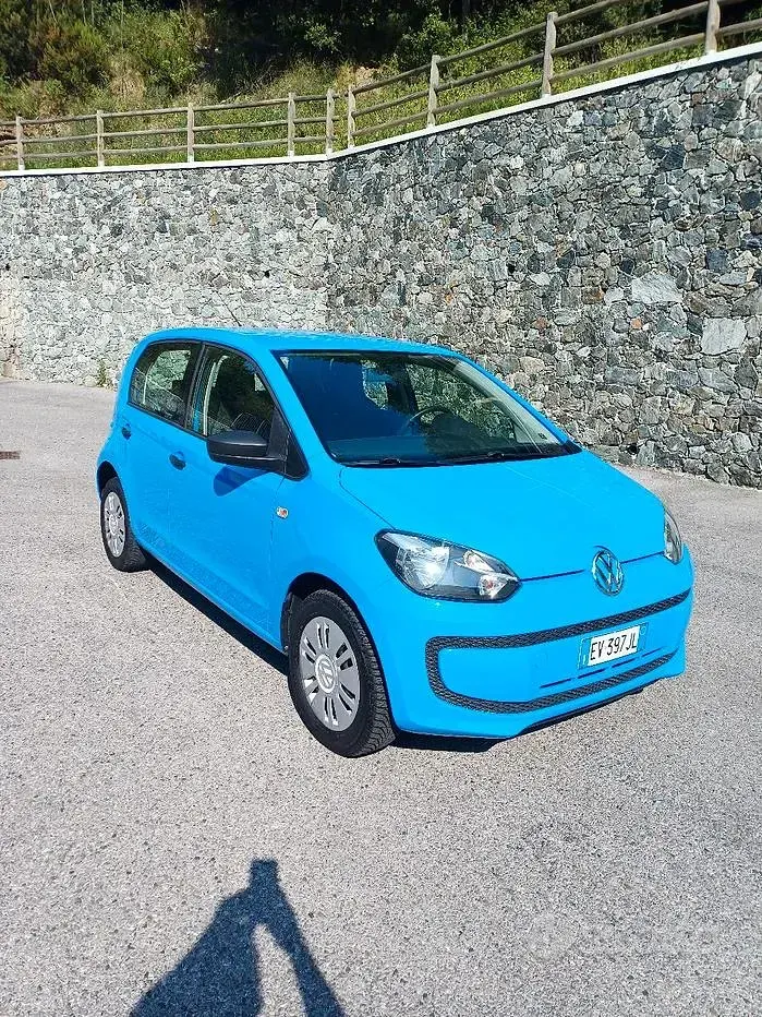 Usata VW up! Move 68 CV (50 kW) 2014 Blu Utilitaria