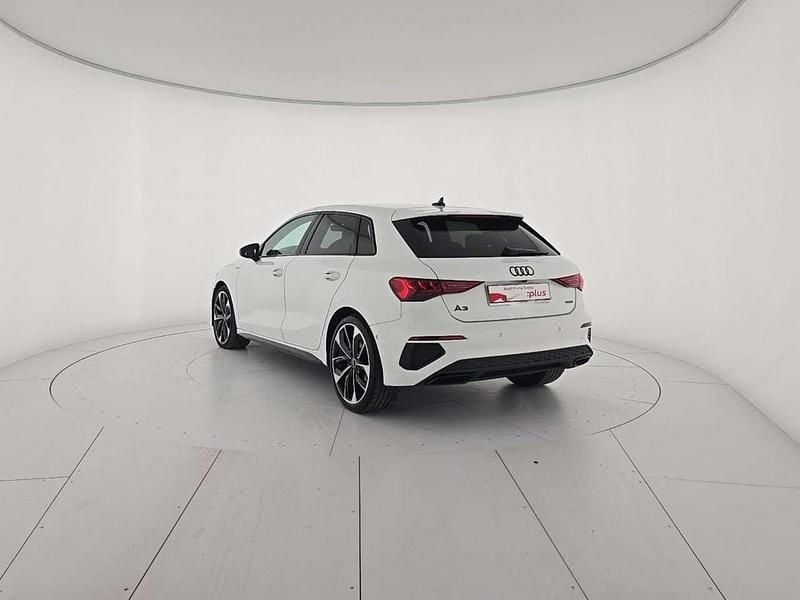 Usata Audi A3 Sportback S-Line 200 CV (147 kW) 2023 Bianco Utilitaria