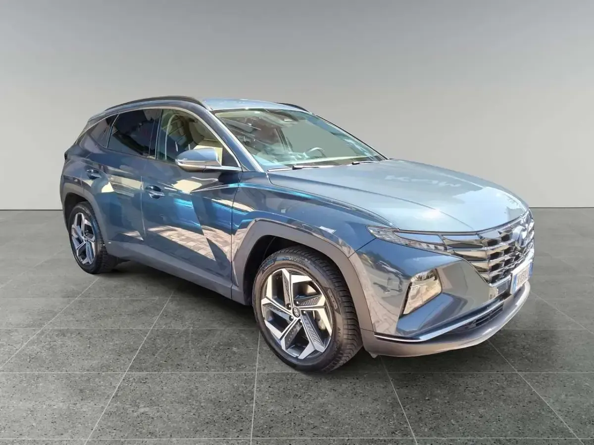 Usata Hyundai Tucson 230 CV (169 kW) 2022 Blu/azzurro SUV