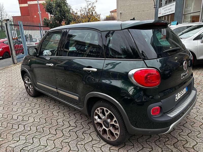 Usata Fiat 500L Trekking 120 CV (88 kW) 2014 Verde Monovolume