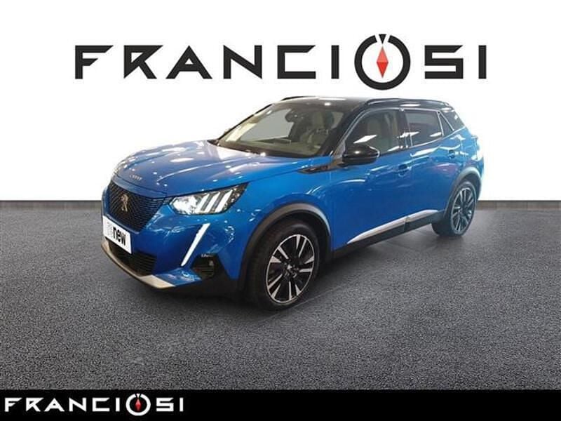 Usata Peugeot e-2008 Active 100 kW (136 CV) 2021 Blu SUV